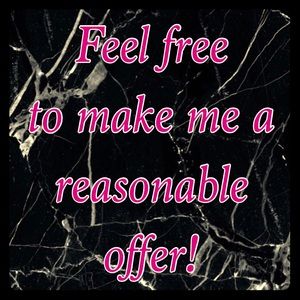 Reasonable offers encouraged!
